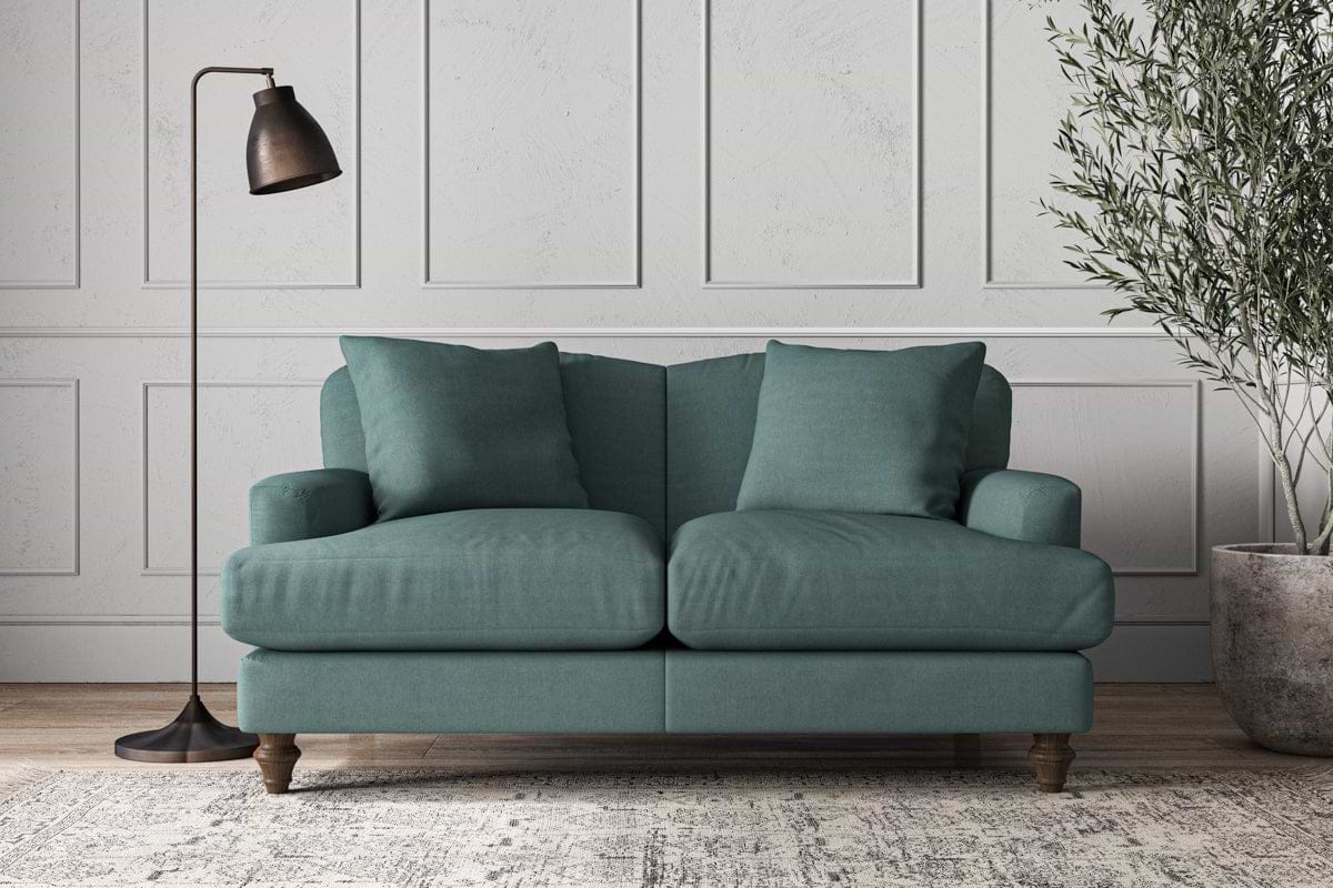 Deni Small Sofa - Recycled Cotton Airforce