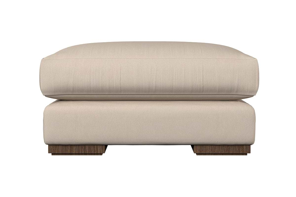 Guddu Grand Footstool - Recycled Cotton Fatigue