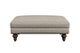 Deni Medium Footstool - Brera Linen Natural