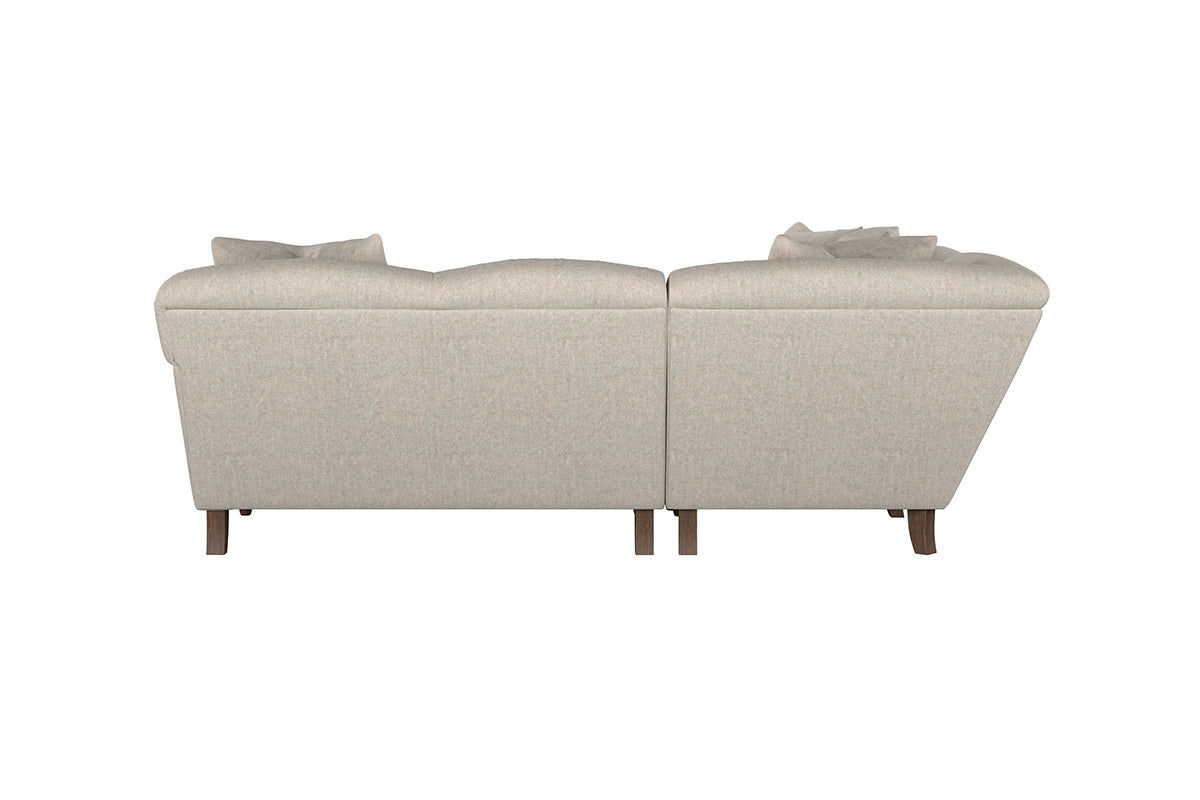 Deni Super Grand Right Hand Corner Sofa - Brera Linen Pebble