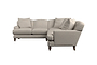 Deni Super Grand Left Hand Corner Sofa - Brera Linen Charcoal