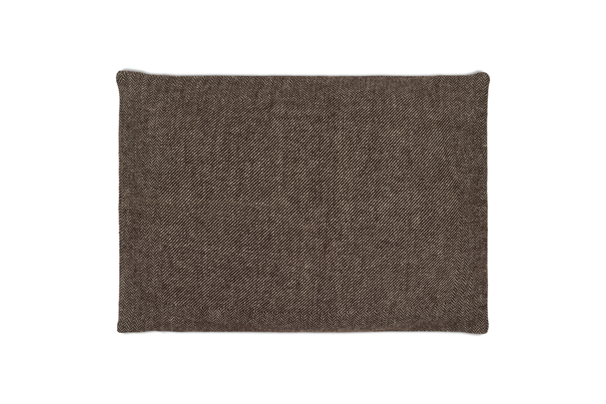 Dilli Wool Cushion Cover - Dark Brown