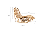 Arlia Rattan Lounger