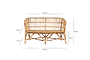 Nesari Rattan Sofa