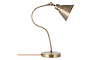 Damba Desk Lamp - Antique Brass-nkuku