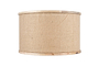 Darat Mango Wood & Jute Lampshade - Natural-nkuku