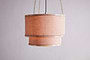 Darat Mango Wood & Jute Pendant - Natural-nkuku