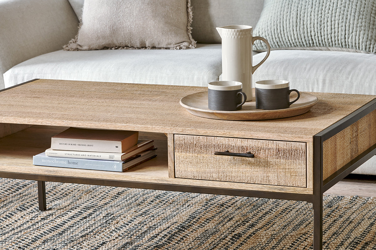 Dasai Mango Wood Coffee Table- nkuku