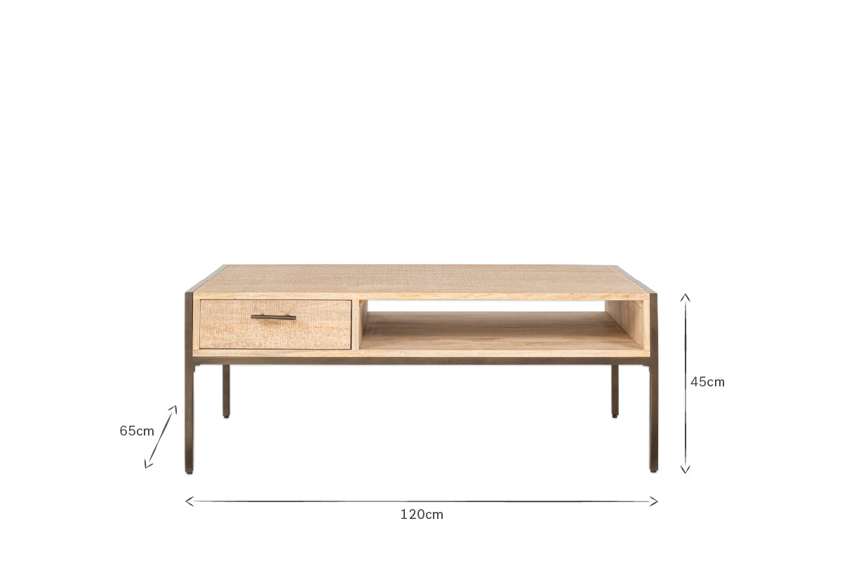 Dasai Mango Wood Coffee Table- nkuku