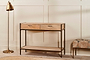 Dasai Mango Wood Console Table- nkuku