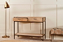 Dasai Mango Wood Console Table-nkuku