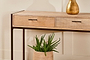 Dasai Mango Wood Console Table-nkuku