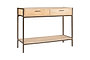 Dasai Mango Wood Console Table-nkuku