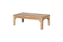 Deev Slatted Wooden Coffee Table - Natural-nkuku