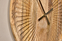 Deevena Mango Wood Clock-nkuku