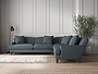 Deni Grand Corner Sofa - Brera Linen Dusk-nkuku