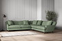 Deni Grand Corner Sofa - Brera Linen Jade-nkuku