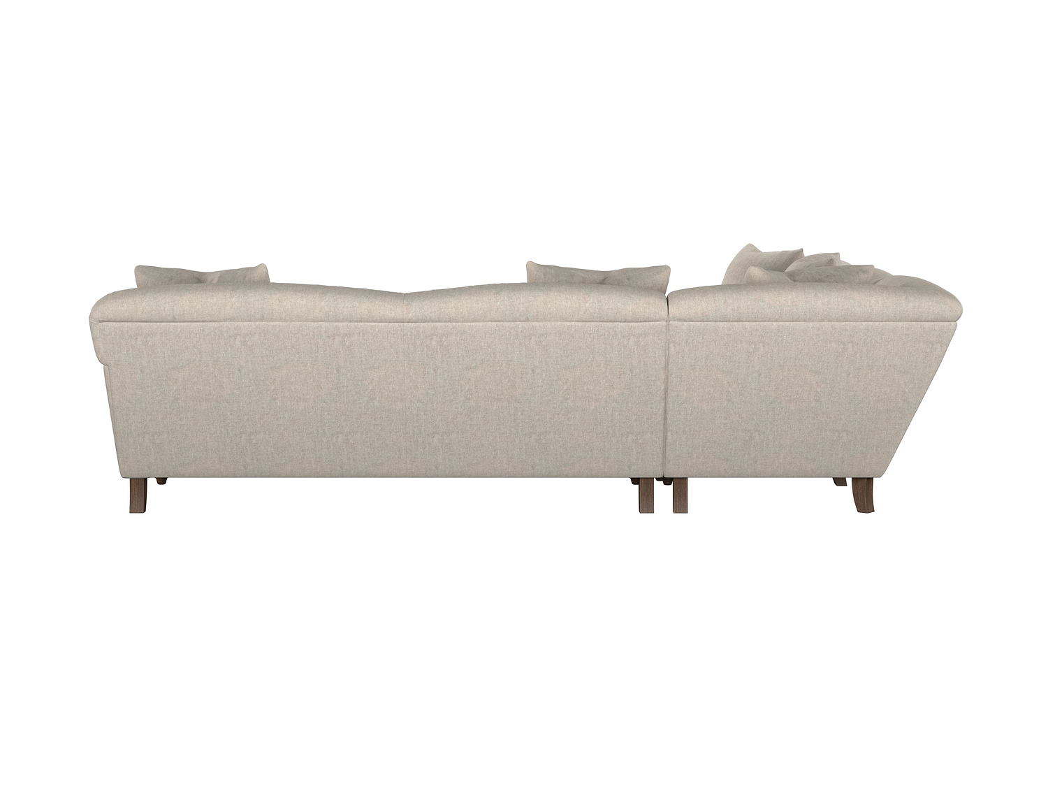 Deni Grand Corner Sofa - Brera Linen Natural-nkuku