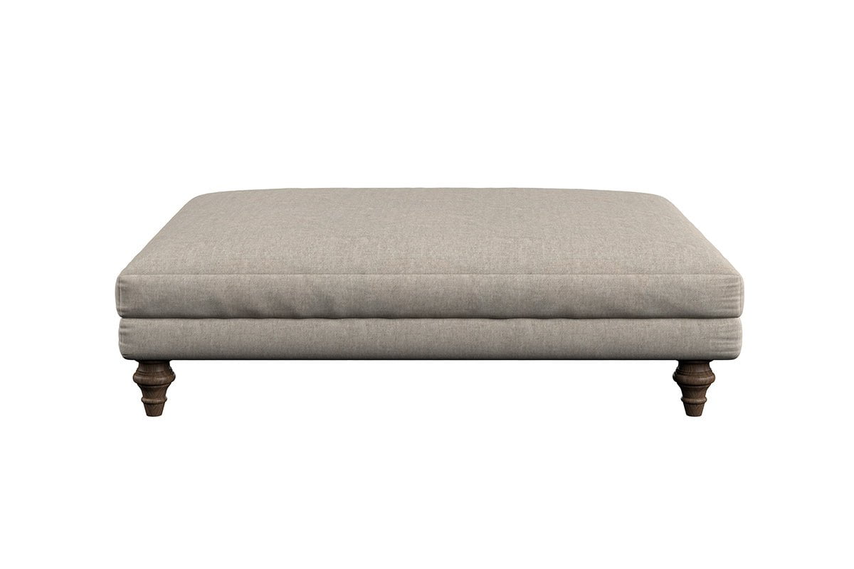 Deni Grand Footstool - Brera Linen Charcoal-nkuku