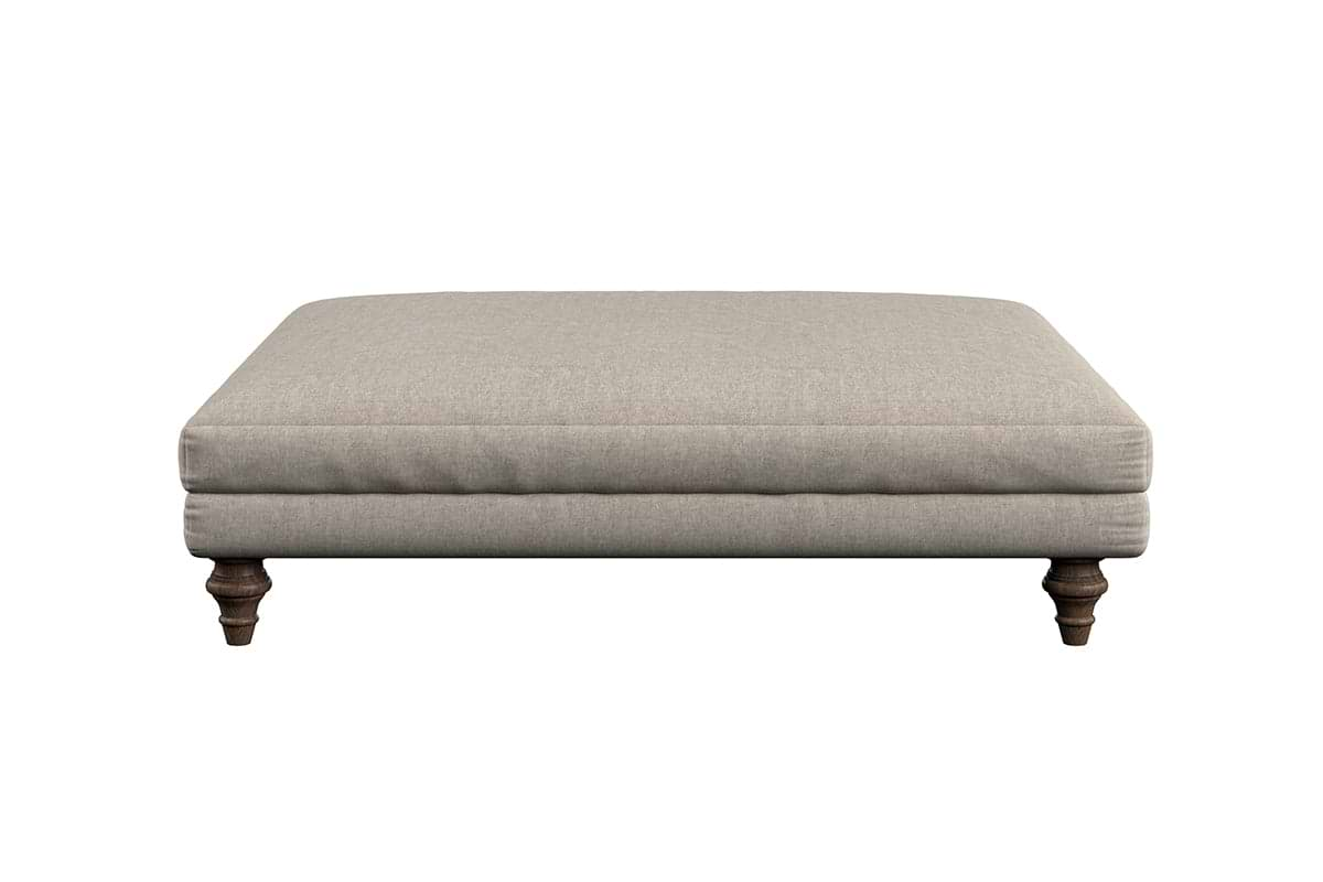 Deni Grand Footstool - Brera Linen Natural-nkuku