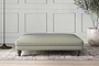 Deni Grand Footstool - Recycled Cotton Seaspray-nkuku