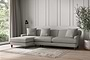 Deni Grand Left Hand Chaise Sofa - Brera Linen Smoke-nkuku