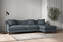 Deni Grand Right Hand Chaise Sofa - Brera Linen Dusk-nkuku