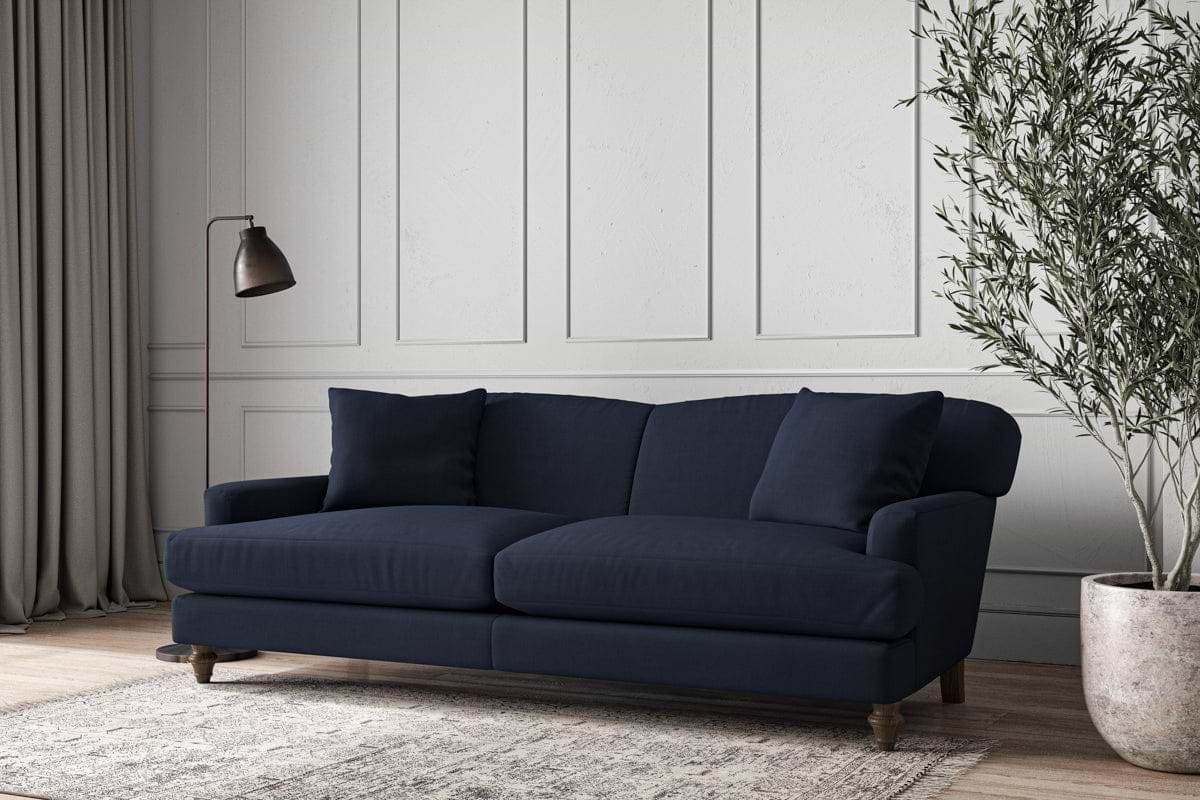 Deni Grand Sofa - Brera Linen Indigo-nkuku