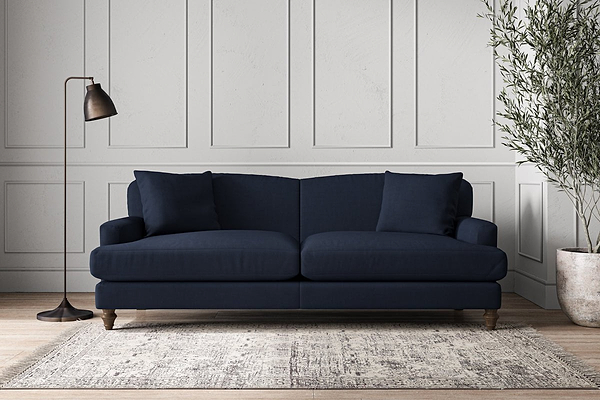 Deni Grand Sofa - Brera Linen Indigo-nkuku