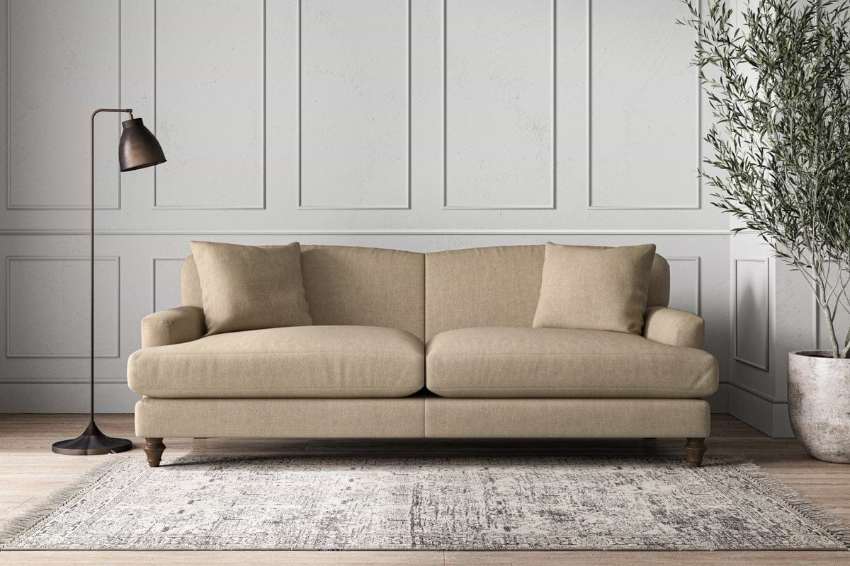 Deni Grand Sofa - Brera Linen Pebble-nkuku