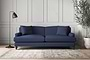 Deni Grand Sofa - Recycled Cotton Navy-nkuku