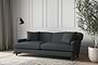 Deni Grand Sofa - Recycled Cotton Thunder-nkuku