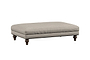 Deni Large Footstool - Brera Linen Charcoal-nkuku