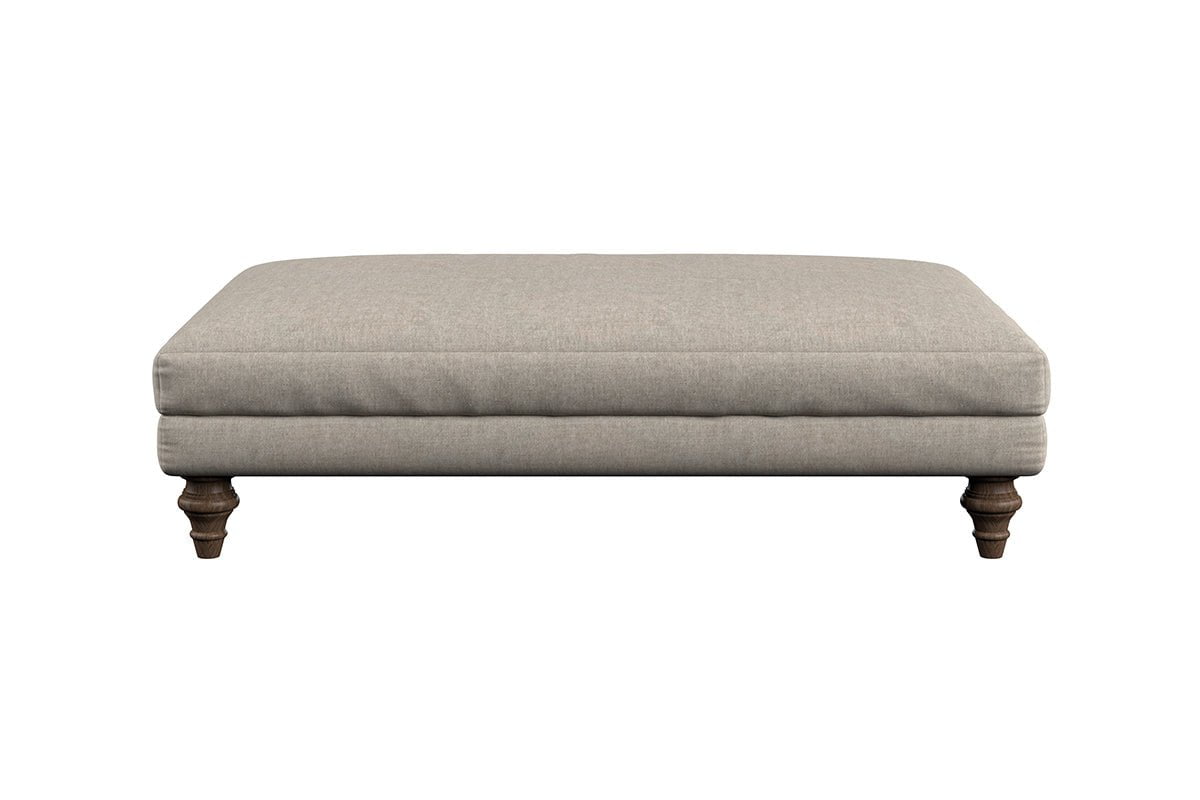 Deni Large Footstool - Brera Linen Dusk-nkuku