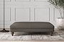 Deni Large Footstool - Brera Linen Granite-nkuku