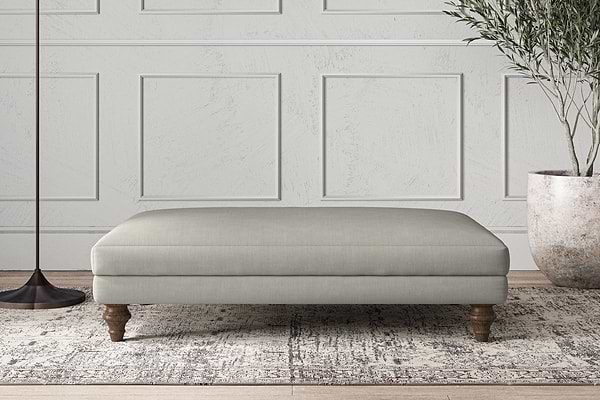 Deni Large Footstool - Brera Linen Smoke-nkuku