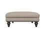 Deni Large Footstool - Recycled Cotton Fatigue-nkuku