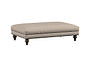 Deni Large Footstool - Recycled Cotton Fatigue-nkuku
