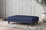 Deni Large Footstool - Recycled Cotton Navy-nkuku