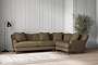 Deni Large Left Hand Corner Sofa - Brera Linen Chestnut-nkuku