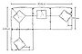 Deni Large Left Hand Corner Sofa - Brera Linen Espresso-nkuku
