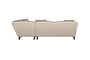 Deni Large Left Hand Corner Sofa - Recycled Cotton Airforce-nkuku