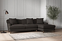 Deni Large Right Hand Chaise Sofa - Brera Linen Espresso-nkuku