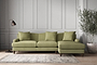 Deni Large Right Hand Chaise Sofa - Brera Linen Sage-nkuku