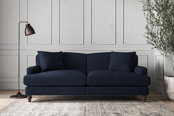 Deni Large Sofa - Brera Linen Indigo-nkuku