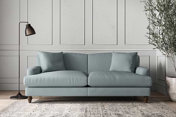 Deni Large Sofa - Recycled Cotton Horizon-nkuku