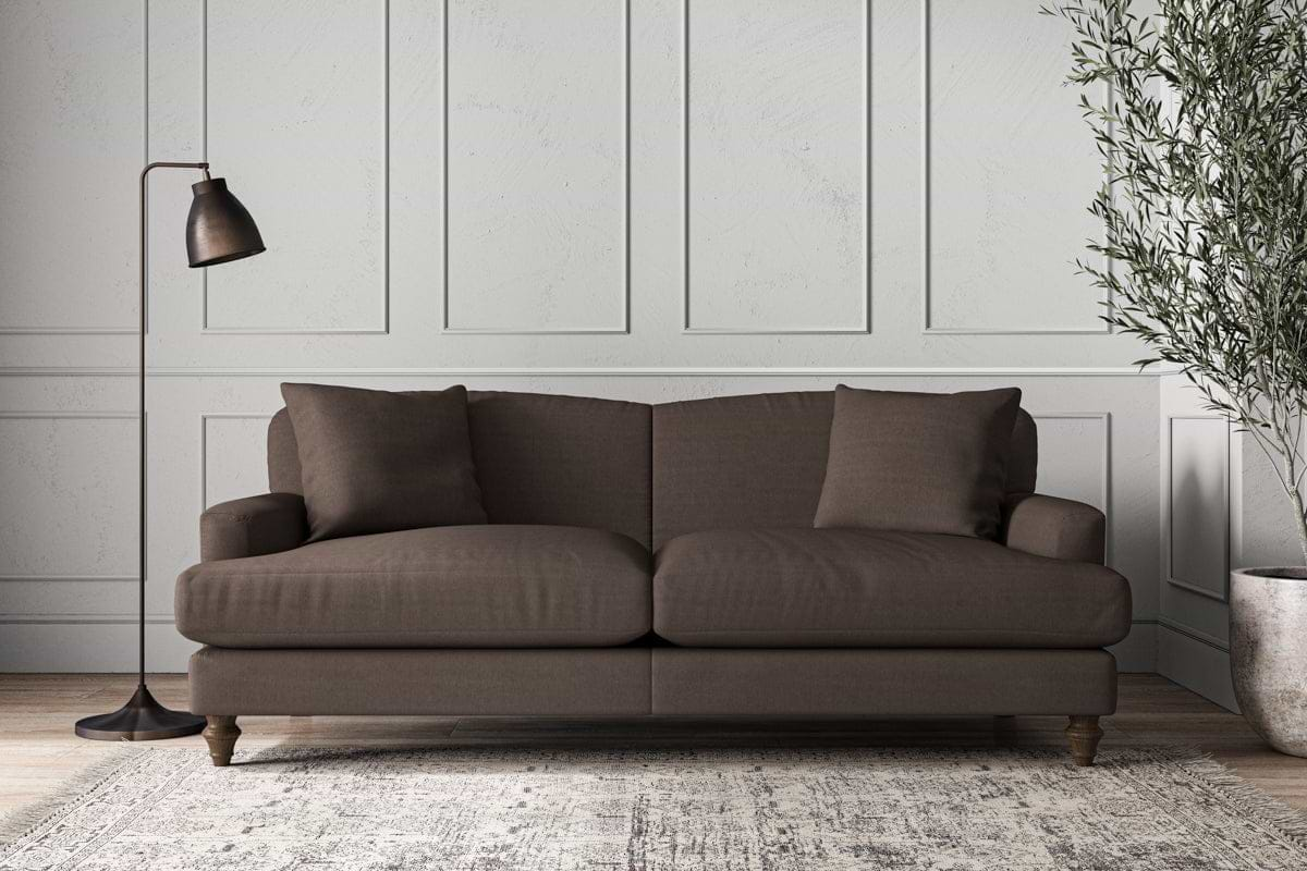 Deni Large Sofa - Recycled Cotton Mocha-nkuku