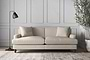 Deni Large Sofa - Recycled Cotton Natural-nkuku