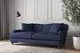 Deni Large Sofa - Recycled Cotton Navy-nkuku