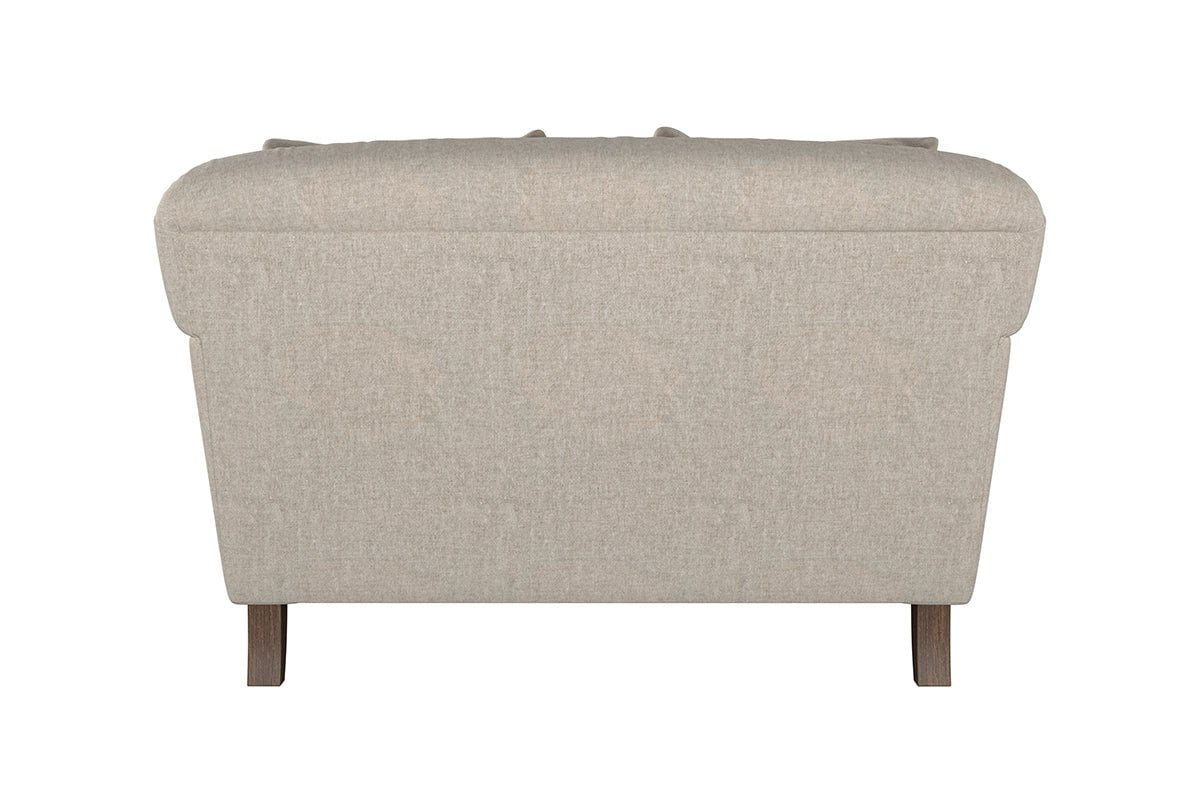 Deni Love Seat - Brera Linen Espresso-nkuku